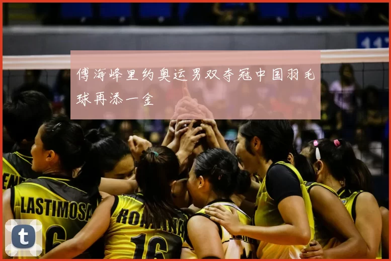 傅海峰里约奥运男双夺冠中国羽毛球再添一金