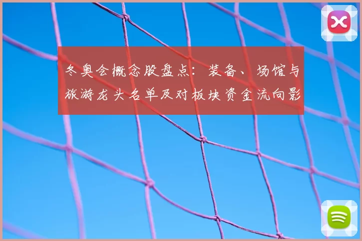 冬奥会概念股盘点：装备、场馆与旅游龙头名单及对板块资金流向影响
